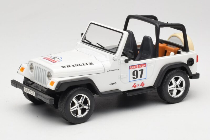 Jeep Wrangler Rallye #97 Smėlinis Solido 1:18 9012 Metalas