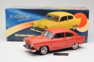 Kaiser Henry J Raudonas Sun Star 1:18 5092 Metalas - nuotrauka 8 iš 8
