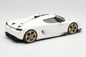 Koenigsegg CC850 Crystal White GT Spirit 1:18 GT903 Derva - nuotrauka 2 iš 6
