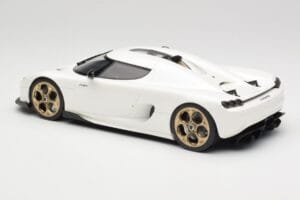 Koenigsegg CC850 Crystal White GT Spirit 1:18 GT903 Derva - nuotrauka 5 iš 6
