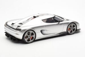 Koenigsegg CC850 Moon Silver GT Spirit 1:18 GT452 Derva - nuotrauka 2 iš 6