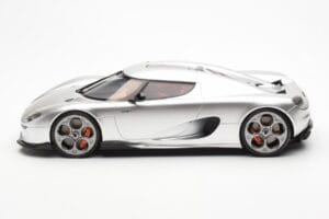 Koenigsegg CC850 Moon Silver GT Spirit 1:18 GT452 Derva - nuotrauka 3 iš 6