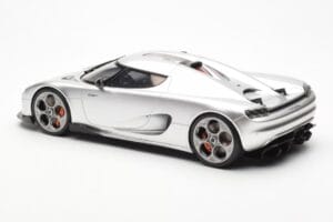 Koenigsegg CC850 Moon Silver GT Spirit 1:18 GT452 Derva - nuotrauka 5 iš 6
