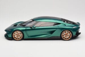 Koenigsegg Gemera Racing Green GT Spirit 1:18 GT888 Derva - nuotrauka 3 iš 5