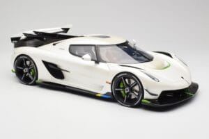 Koenigsegg Jesko Attack Crystal White Pearl GT Spirit 1:12 GT501 Derva - nuotrauka 4 iš 6