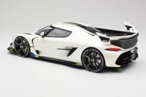 Koenigsegg Jesko Attack Crystal White Pearl GT Spirit 1:12 GT501 Derva - nuotrauka 5 iš 6