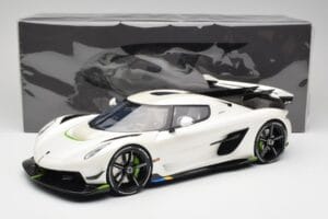 Koenigsegg Jesko Attack Crystal White Pearl GT Spirit 1:12 GT501 Derva - nuotrauka 6 iš 6