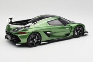 Koenigsegg Jesko Attack Žalias GT Spirit 1:18 GT927 Derva - nuotrauka 2 iš 6