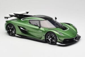 Koenigsegg Jesko Attack Žalias GT Spirit 1:18 GT927 Derva - nuotrauka 4 iš 6