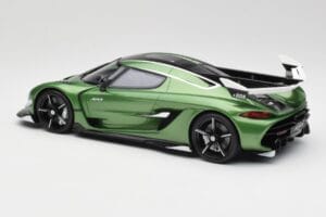Koenigsegg Jesko Attack Žalias GT Spirit 1:18 GT927 Derva - nuotrauka 5 iš 6