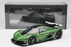 Koenigsegg Jesko Attack Žalias GT Spirit 1:18 GT927 Derva - nuotrauka 6 iš 6