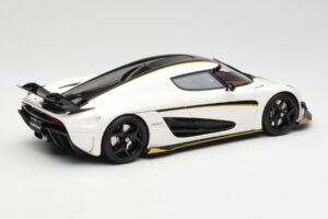 Koenigsegg Regera Crystal Baltas GT Spirit 1:18 GT913 Derva - nuotrauka 2 iš 6