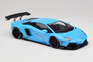 Lamborghini Aventador Liberty Walk Mėlynas GT Spirit 1:18 GT073 Derva - nuotrauka 4 iš 6