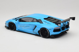 Lamborghini Aventador Liberty Walk Mėlynas GT Spirit 1:18 GT073 Derva - nuotrauka 5 iš 6