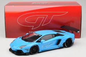 Lamborghini Aventador Liberty Walk Mėlynas GT Spirit 1:18 GT073 Derva - nuotrauka 6 iš 6