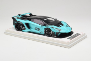 Lamborghini Aventador Liberty Walk LB-Silhouette WORKS GT Evo Mėtų Žalias IVY 1:18 REMC001 Derva - nuotrauka 4 iš 7