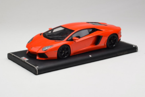 Lamborghini Aventador Oranžinis MR Collection 1:18 LAMB064 Derva - nuotrauka 2 iš 6
