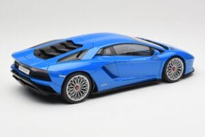 Lamborghini Aventador S LP740-4 Blue Nila AUTOart 1:18 79134 Metalas - nuotrauka 3 iš 8