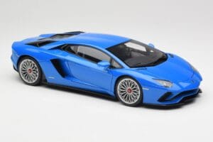 Lamborghini Aventador S LP740-4 Blue Nila AUTOart 1:18 79134 Metalas - nuotrauka 6 iš 8