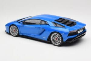 Lamborghini Aventador S LP740-4 Blue Nila AUTOart 1:18 79134 Metalas - nuotrauka 7 iš 8