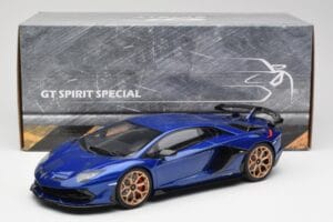 Lamborghini Aventador SVJ Mėlynas GT Spirit 1:18 GTS18512BL Derva - nuotrauka 6 iš 6