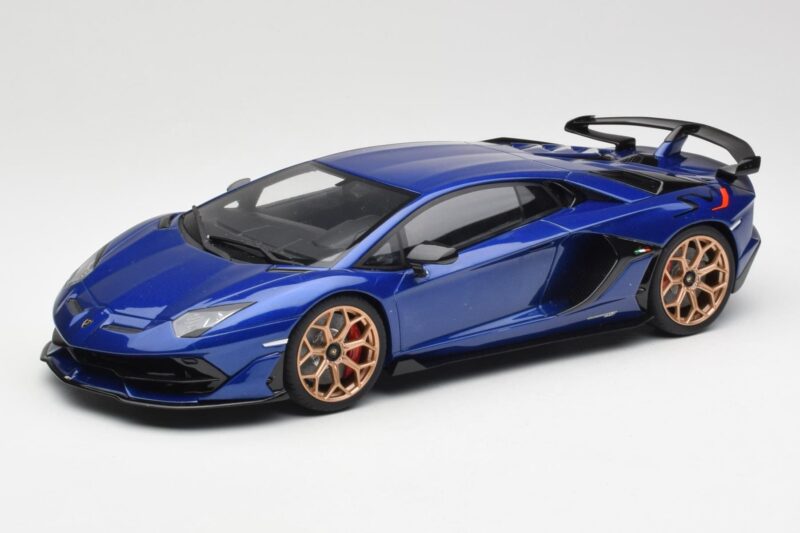 Lamborghini Aventador SVJ Mėlynas GT Spirit 1:18 GTS18512BL Derva