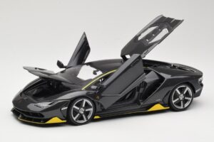 Lamborghini Centenario Pilkas Maisto 1:18 31386-M1 Metalas - nuotrauka 2 iš 8