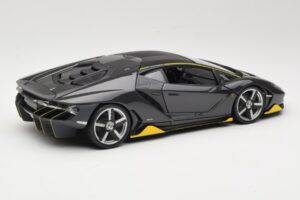 Lamborghini Centenario Pilkas Maisto 1:18 31386-M1 Metalas - nuotrauka 3 iš 8