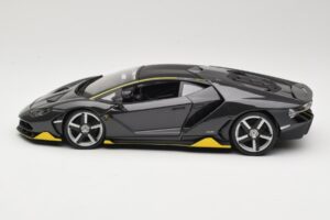 Lamborghini Centenario Pilkas Maisto 1:18 31386-M1 Metalas - nuotrauka 4 iš 8