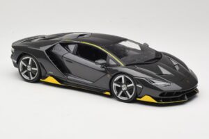 Lamborghini Centenario Pilkas Maisto 1:18 31386-M1 Metalas - nuotrauka 6 iš 8