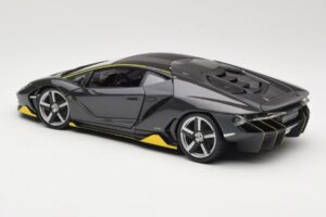 Lamborghini Centenario Pilkas Maisto 1:18 31386-M1 Metalas - nuotrauka 7 iš 8