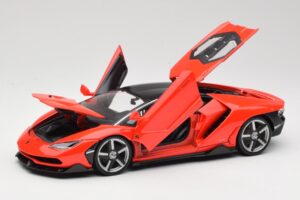 Lamborghini Centenario Raudonas Maisto 1:18 31386 Metalas - nuotrauka 2 iš 8