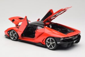 Lamborghini Centenario Raudonas Maisto 1:18 31386 Metalas - nuotrauka 5 iš 8