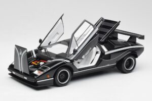 Lamborghini Countach LP500S Juodas Kyosho 1:18 08326K Metalas - nuotrauka 2 iš 8