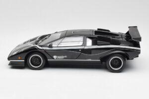 Lamborghini Countach LP500S Juodas Kyosho 1:18 08326K Metalas - nuotrauka 4 iš 8
