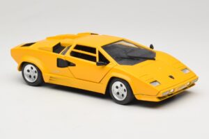 Lamborghini Countach TC Geltonas Tonka 1:18 09035-R1 Metalas - nuotrauka 6 iš 8