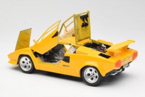Lamborghini Countach Geltonas Bburago 1:18 3037 Metalas - nuotrauka 5 iš 8