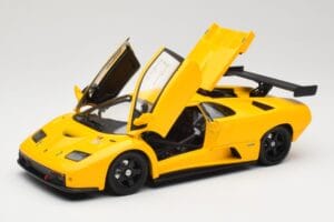 Lamborghini Diablo GTR Geltonas Hot Wheels 1:18 53885 Metalas - nuotrauka 2 iš 8