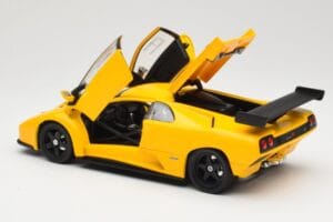 Lamborghini Diablo GTR Geltonas Hot Wheels 1:18 53885 Metalas - nuotrauka 5 iš 8