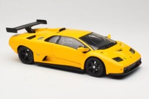 Lamborghini Diablo GTR Geltonas Hot Wheels 1:18 53885 Metalas - nuotrauka 6 iš 8