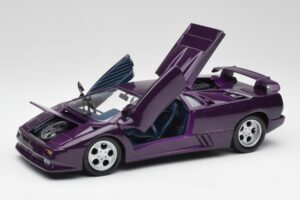 Lamborghini Diablo Jota Violetinis Maisto 1:18 50276 Metalas - nuotrauka 2 iš 8