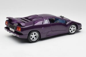 Lamborghini Diablo Jota Violetinis Maisto 1:18 50276 Metalas - nuotrauka 3 iš 8