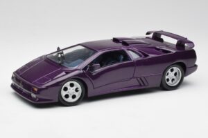 Lamborghini Diablo Jota Violetinis Maisto 1:18 50276 Metalas
