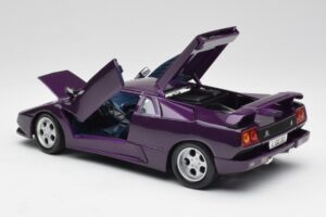 Lamborghini Diablo Jota Violetinis Maisto 1:18 50276 Metalas - nuotrauka 5 iš 8