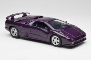 Lamborghini Diablo Jota Violetinis Maisto 1:18 50276 Metalas - nuotrauka 6 iš 8