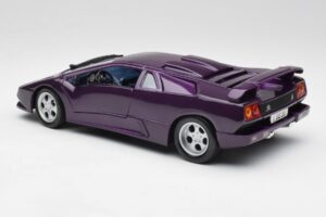 Lamborghini Diablo Jota Violetinis Maisto 1:18 50276 Metalas - nuotrauka 7 iš 8