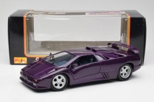 Lamborghini Diablo Jota Violetinis Maisto 1:18 50276 Metalas - nuotrauka 8 iš 8