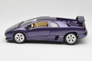Lamborghini Diablo Violetinis Maisto 1:18 3028 Metalas - nuotrauka 4 iš 8