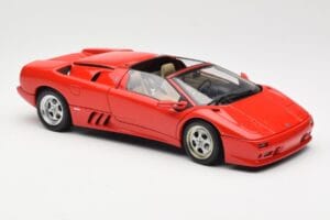 Lamborghini Diablo Roadster Raudonas AUTOart 1:18 70091 Metalas - nuotrauka 6 iš 8