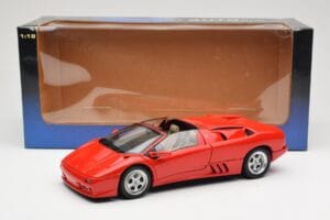 Lamborghini Diablo Roadster Raudonas AUTOart 1:18 70091 Metalas - nuotrauka 8 iš 8